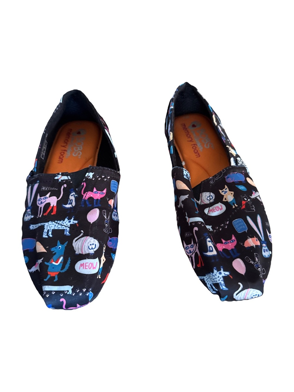 Bob’s Pets Print Slip-On Flats - 6